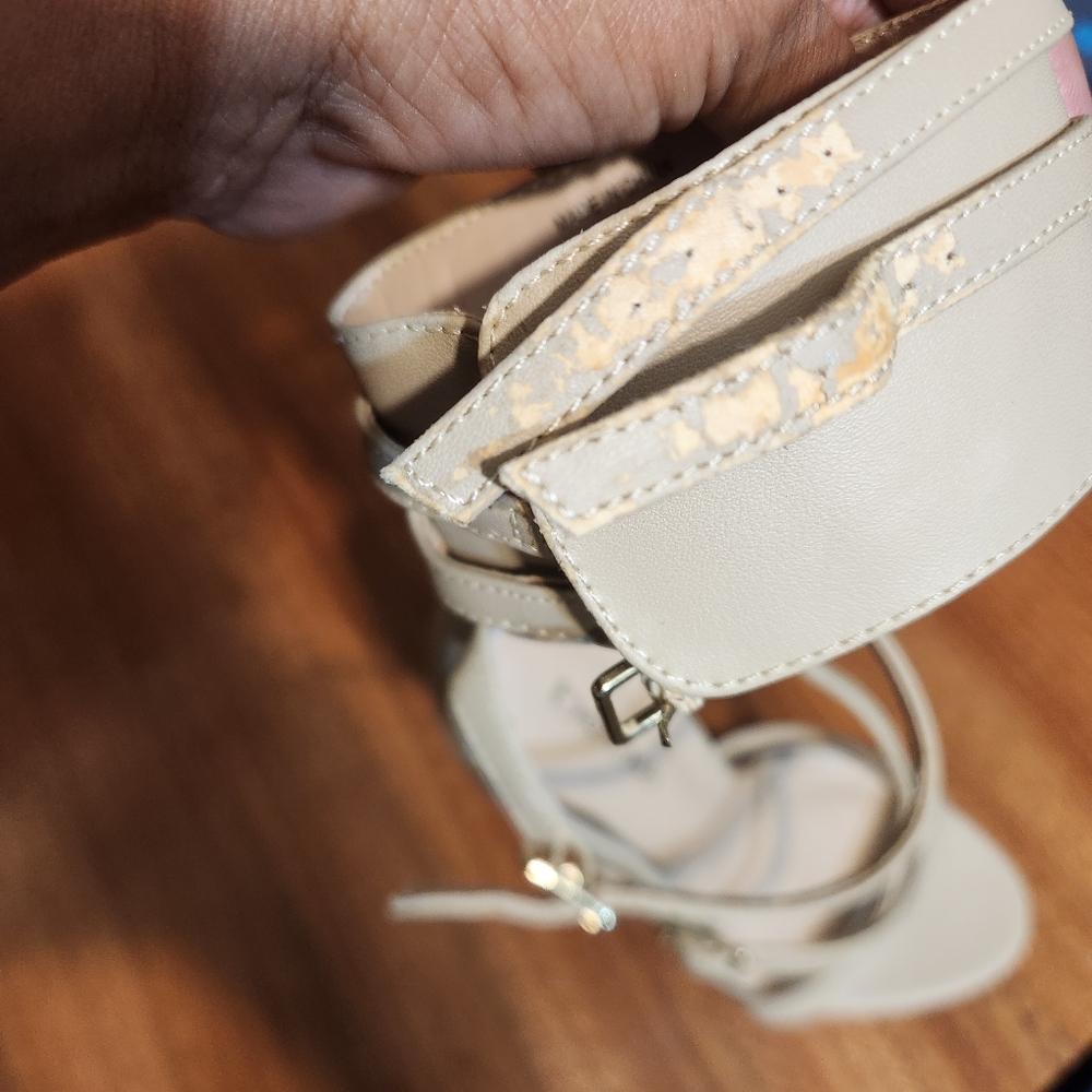 Bebe beige high heels size 6 - Picture 11 of 16